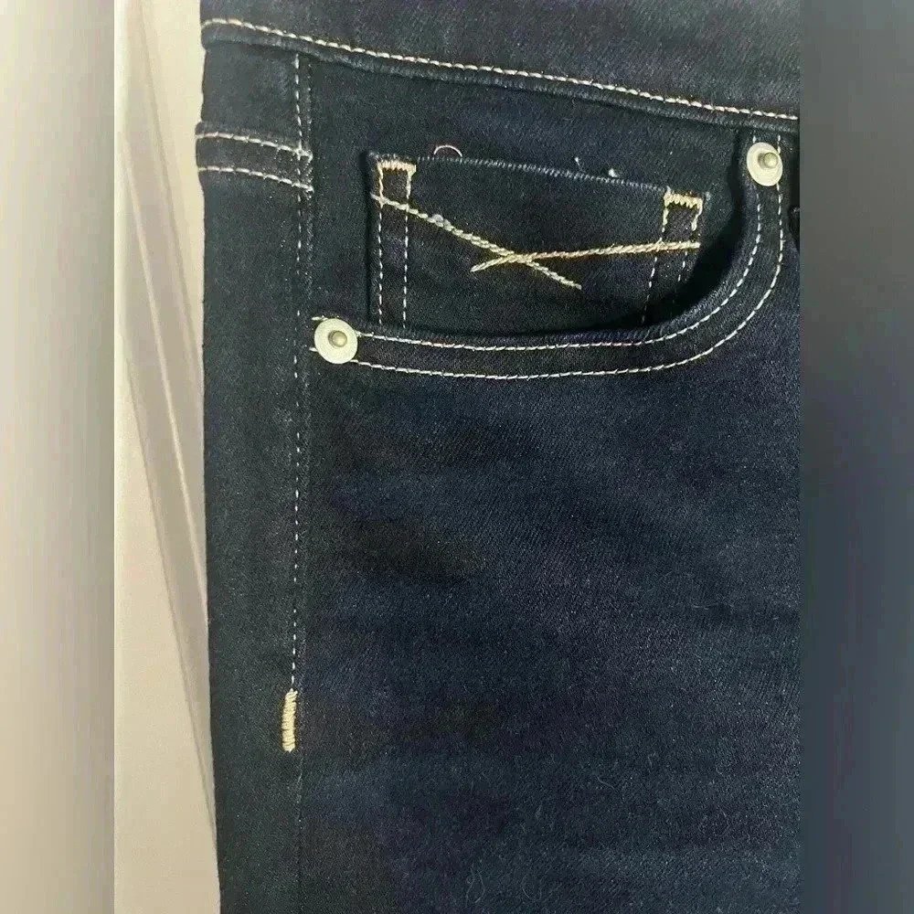 Revtown Decade Denim Women’s Dark Wash Skinny Jeans - Size 26R - Picture 5 of 7